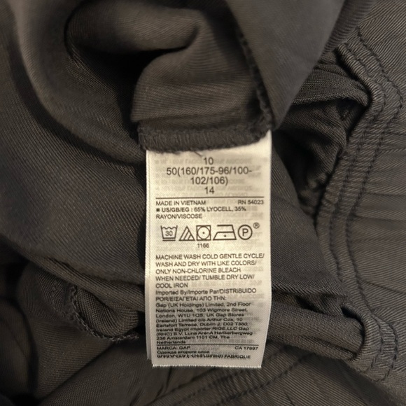 GAP NWT elastic waist high rise trousers - Picture 7 of 8